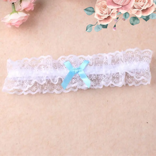 'Something Blue' Bridal Garter