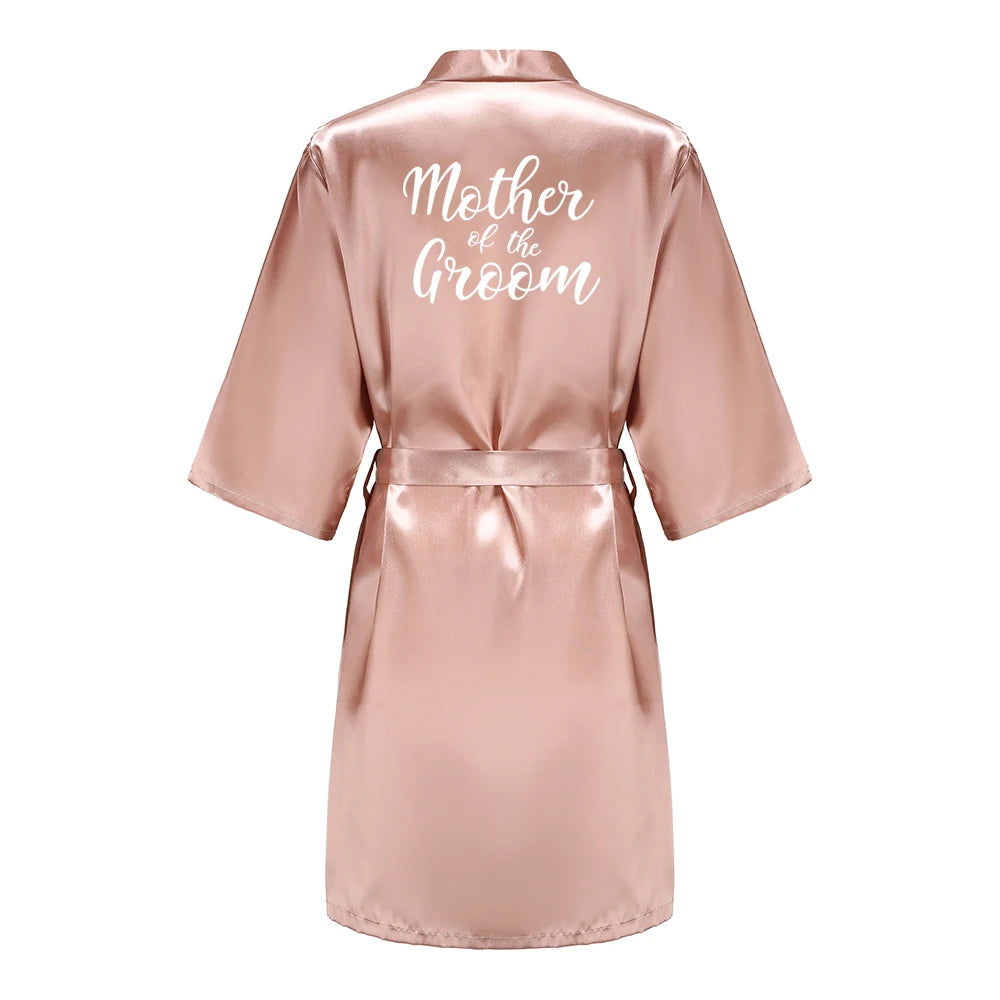 Picture-Perfect Satin Bridal Party Robes - Pink - As Seen on Instagram!