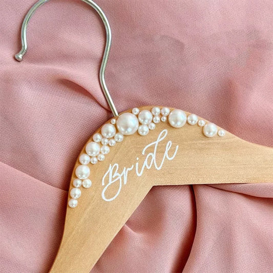 Elegant Wooden Wedding Dress Hanger